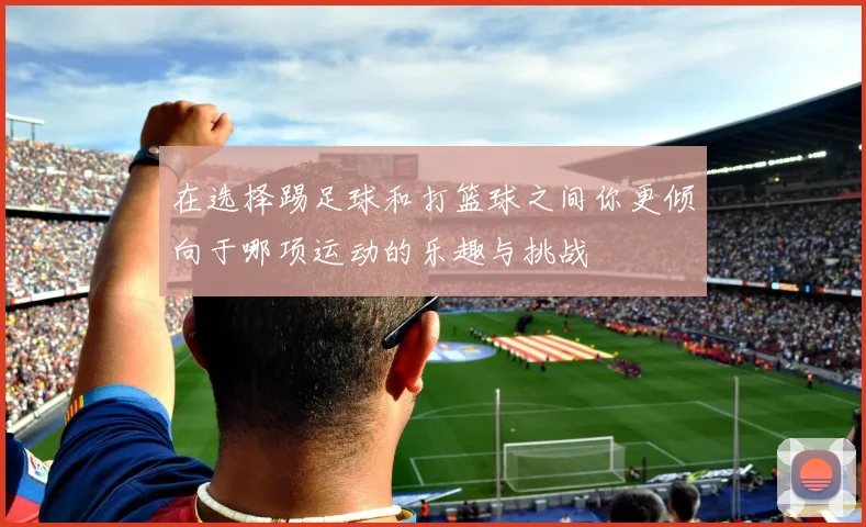 在选择踢足球和打篮球之间你更倾向于哪项运动的乐趣与挑战